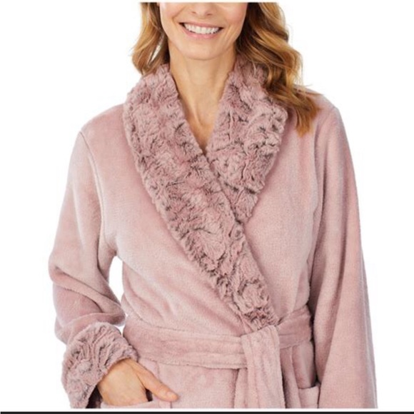NWT Carole Hochman Plush Wrap Robe - Picture 2 of 6
